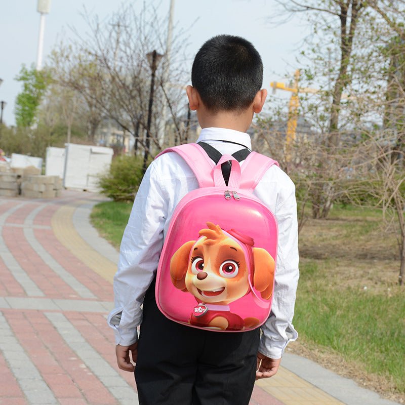 Children's Bags Hard Shell WANG Wang Children Kindergarten Cartoon 2-3-5 years old girls Boys Backpack