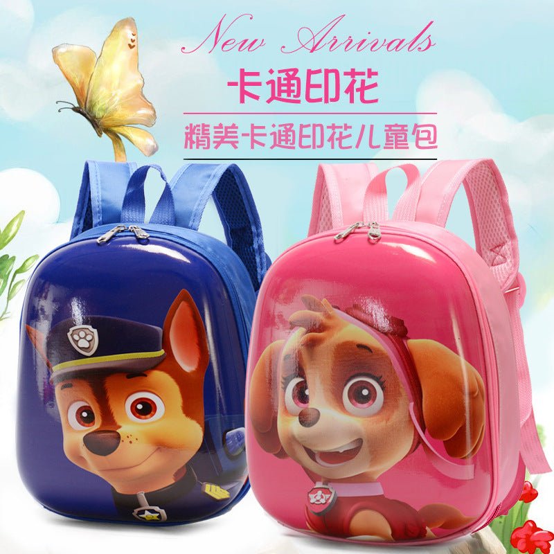 Children's Bags Hard Shell WANG Wang Children Kindergarten Cartoon 2-3-5 years old girls Boys Backpack