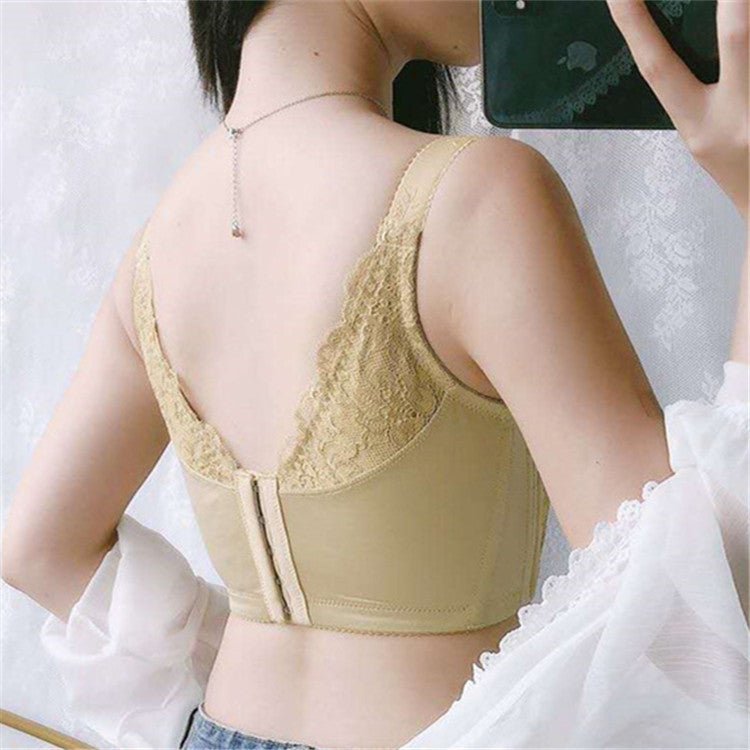 Beauty salon aromatherapy bra small breast artifact gathered underwear five buckle essential oil cup thickened adjustment abdomen bra