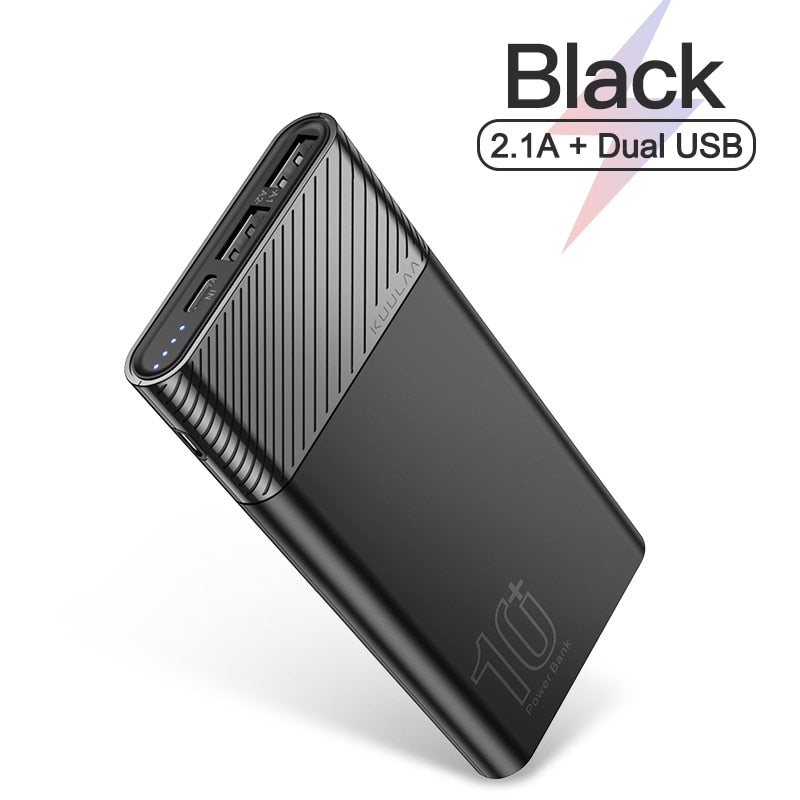 KUULAA Power Bank 10000mAh QC PD 3.0 PoverBank Fast Charging PowerBank 10000 mAh USB External Battery Charger For Xiaomi Mi 10