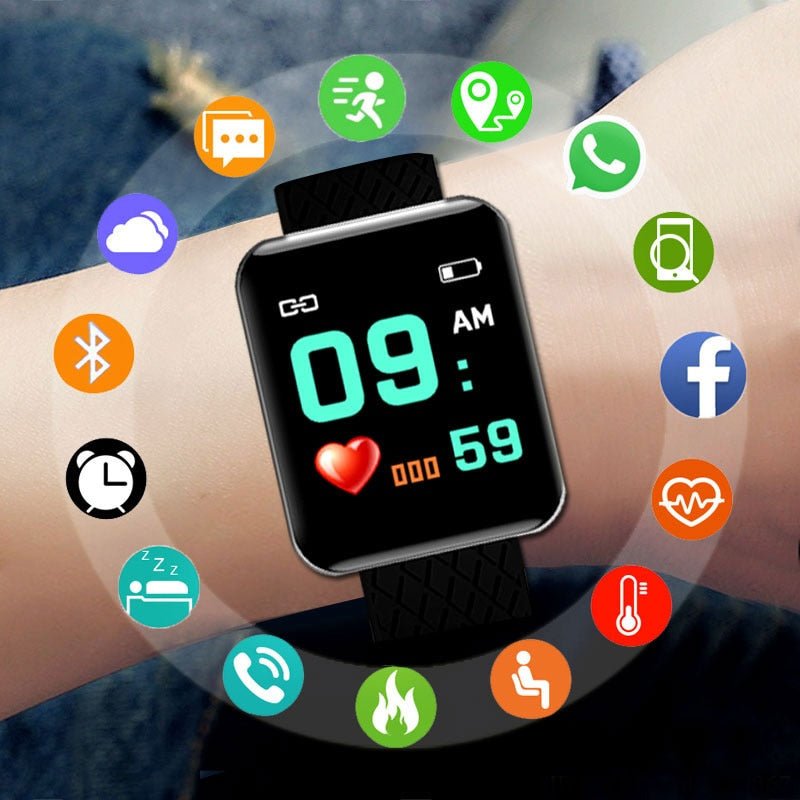 Digital Smart sport watch men's watches digital led electronic wristwatch Bluetooth fitness wristwatch women kids hours hodinky