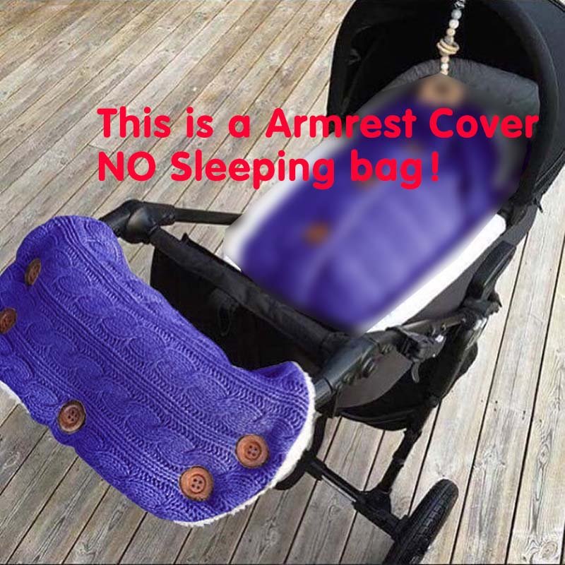 Newborn Baby Winter Warm Sleeping Bags Infant Button Knit Swaddle Wrap Swaddling Stroller Wrap Toddler Blanket Sleeping Bags