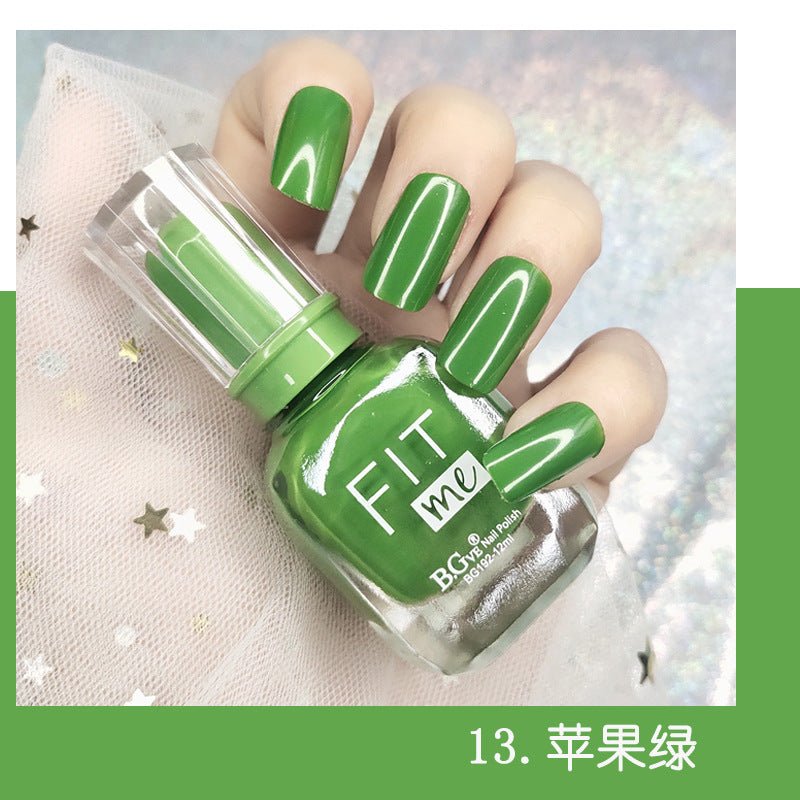 New product nail polish free toast dry display 36 color transparent nail polish cross-border beauty makeup