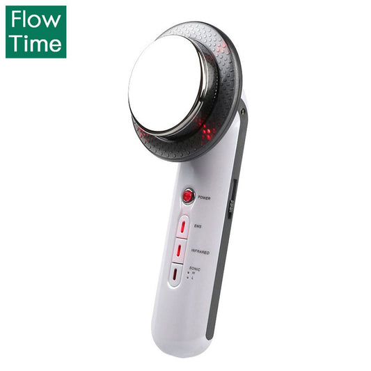 Three-in-one slimmer ultrasonic EMS physiotherapy machine shaped body gauge ultrasonic introduction massage beauty instrument