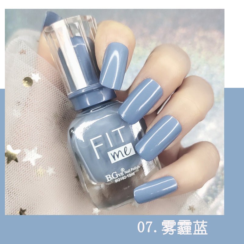 New product nail polish free toast dry display 36 color transparent nail polish cross-border beauty makeup