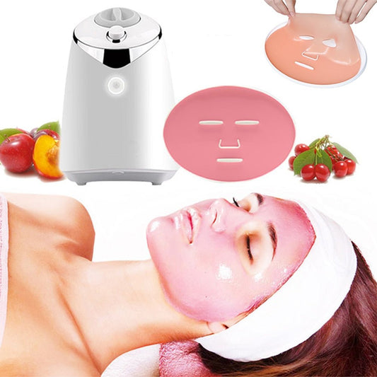 Automatic Facial Mask Maker Machine Beauty DIY Fruit Vegetable Facial Mask Collagen Tablets for Whitening Rejuvenation Skin Care